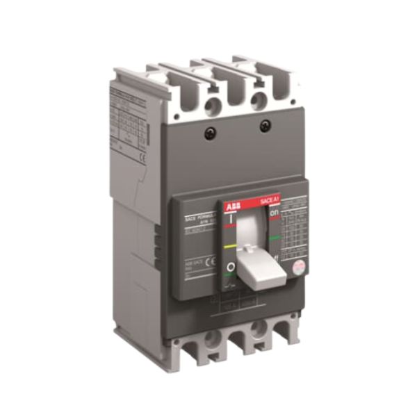 DISJUNTOR  TRIPOLAR 415 V 100A RELE TERMOMAGNETICO TMF ISOLADO A AR FIXO TERMOMAGNETICO A0C 100 TMF 100-1000 3P F F  1SDA079814R1