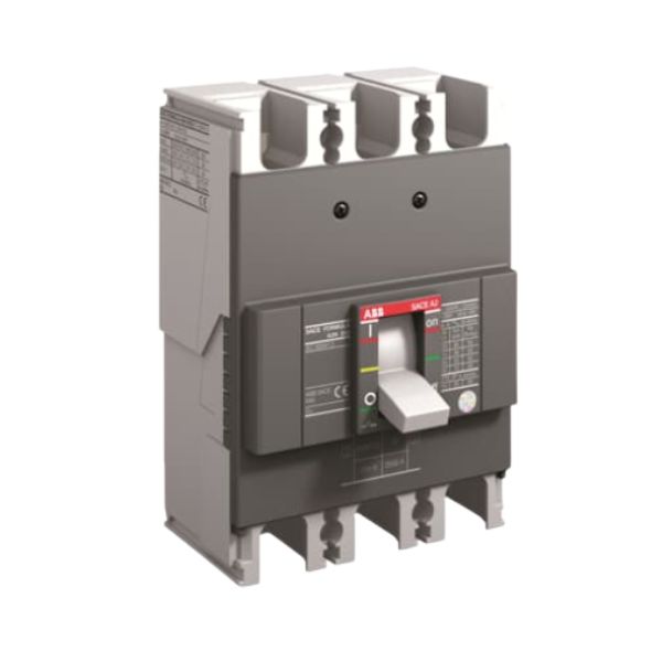 DISJUNTOR  TRIPOLAR 550V 250A RELE TERMOMAGNETICO TMF ISOLADO A AR FIXO TERMOMAGNETICO A2B TMF 250-2500 3P F F  1SDA066553R1