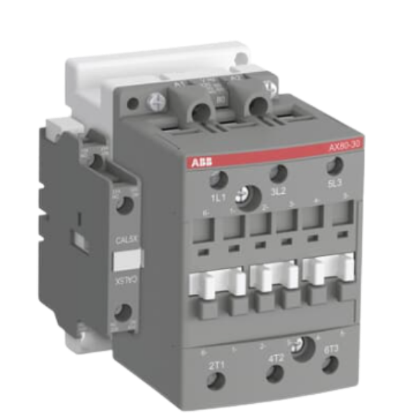 CONTATOR  FORCA TRIPOLAR S/RELE BIMETALICO 110-127V 65A 115A 50/60HZ 1NA+1NF AX65-30-11-26 1SBL371074R2611