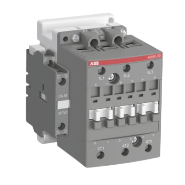 CONTATOR  FORCA TRIPOLAR S/RELE BIMETALICO 110-127V 80A 125A 50/60HZ 1NA+1NF AX80-30-11-26 1SBL411074R2611