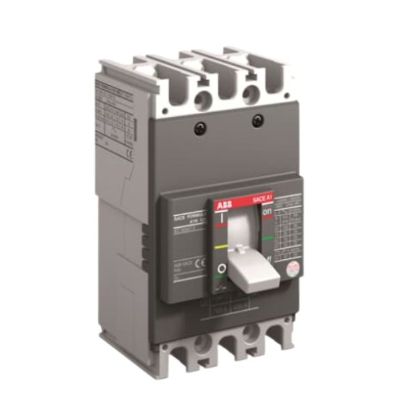 DISJUNTOR  TRIPOLAR 550V 50A RELE TERMOMAGNETICO TMF ISOLADO A AR FIXO TERMOMAGNETICO A1B 125 TMF 70-700 3P F F  1SDA066702R1