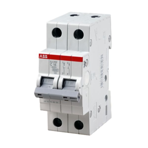 MINIDISJUNTOR  BIPOLAR 440V 2A FIXO SEM ISOLACAO SJ202-C2 2TAZ141200R0024