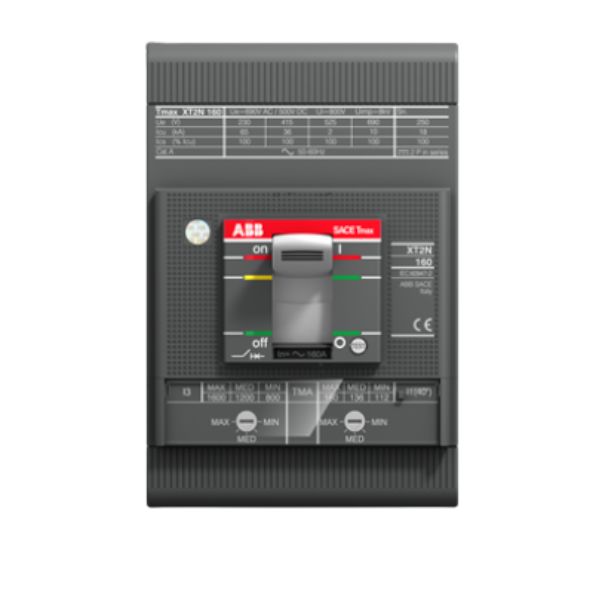 DISJUNBTOR TRIPLOAR 690V 16A RELÉ TERMOMAGNÉTICO TMD ISOLADO A AR FIXO XTL2  TMD 16 3P  F F 1SDA067638R1