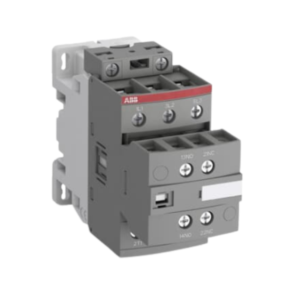 CONTATOR  FORCA TRIPOLAR S/ RELE BIMETALICO 26A 50/60HZ 1NA+1NF AF26-30-11-13 100-250VCA/CC 1SBL237001R1311