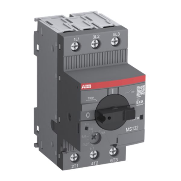 DISJUNTOR  TRIPOLAR 690VAC 10A BAIXA TENSAO GUARDAMOTOR MS132-10 REG6,3... 1SAM350000R1010