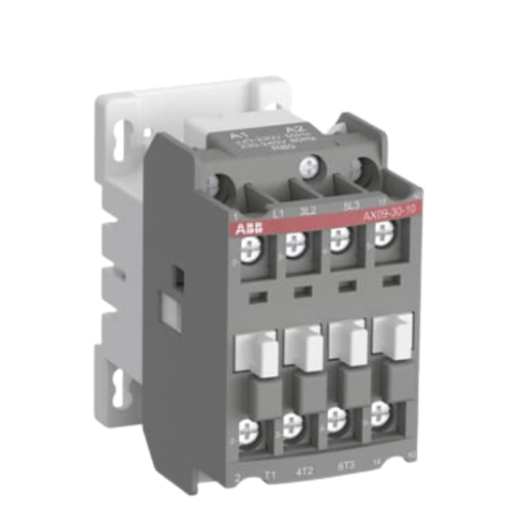 CONTATOR  FORCA TRIPOLAR S/RELE BIMETALICO 200-220V 9A 22A 50/60HZ 1NF AX09-30-01-75 1SBL901074R7501